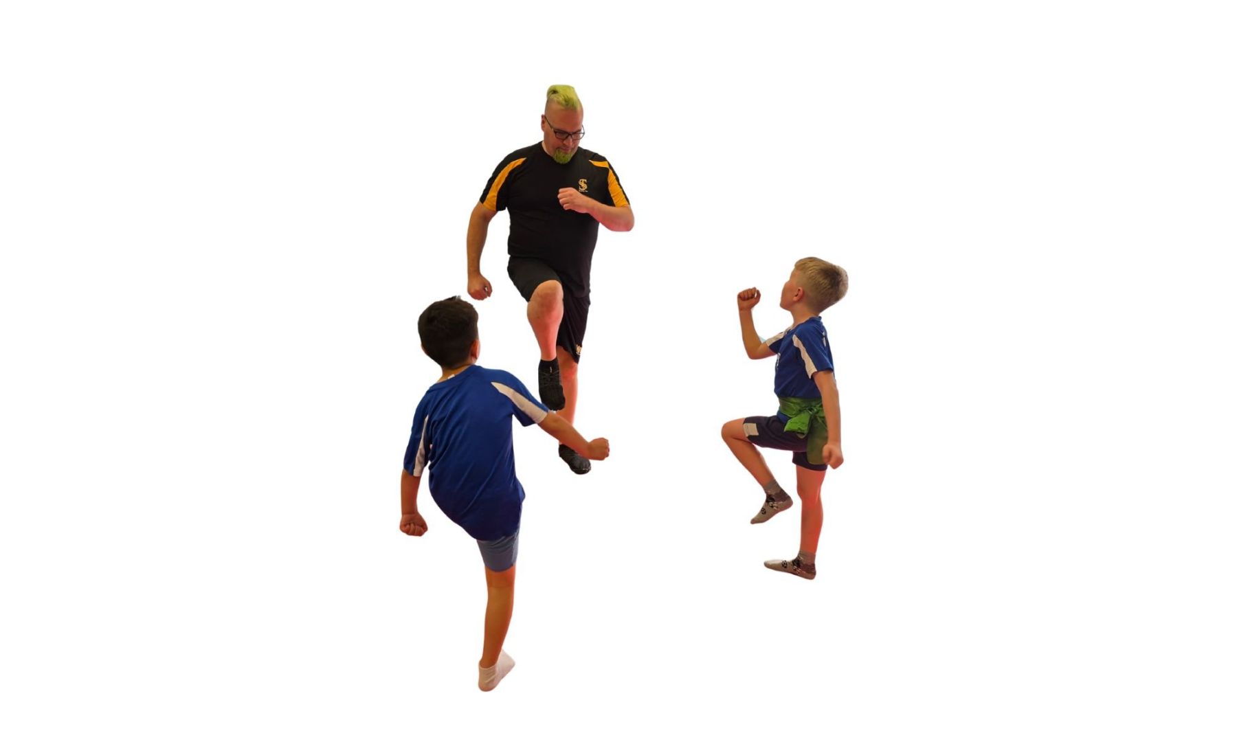 Warriors 4–10 — balance and coordination drill at Synergy Tao, Telford