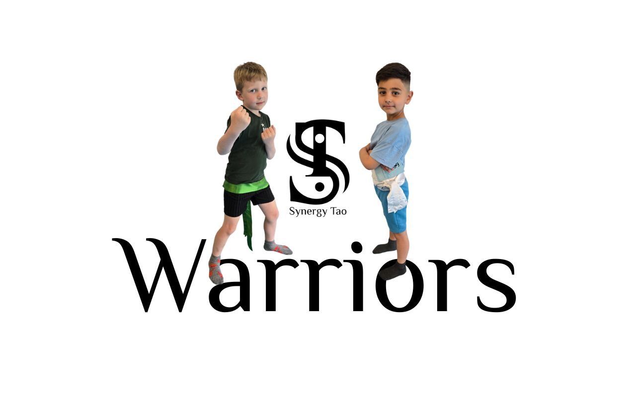 Kids Wing Chun class in Telford — pad work and teamwork at Synergy Tao